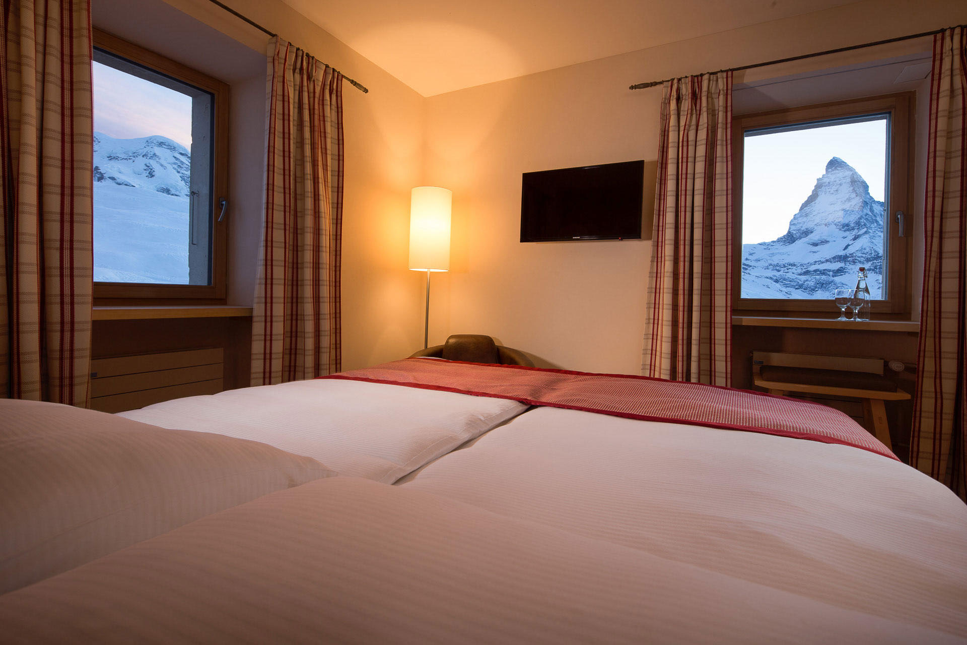 Double Room View - Riffelhaus Hotel - The Matterhorn