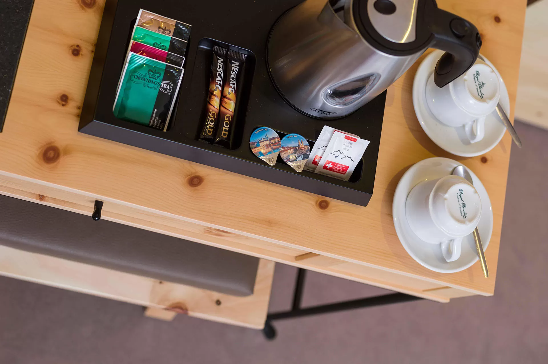Double Room Tea & Coffee - Riffelhaus Hotel - The Matterhorn