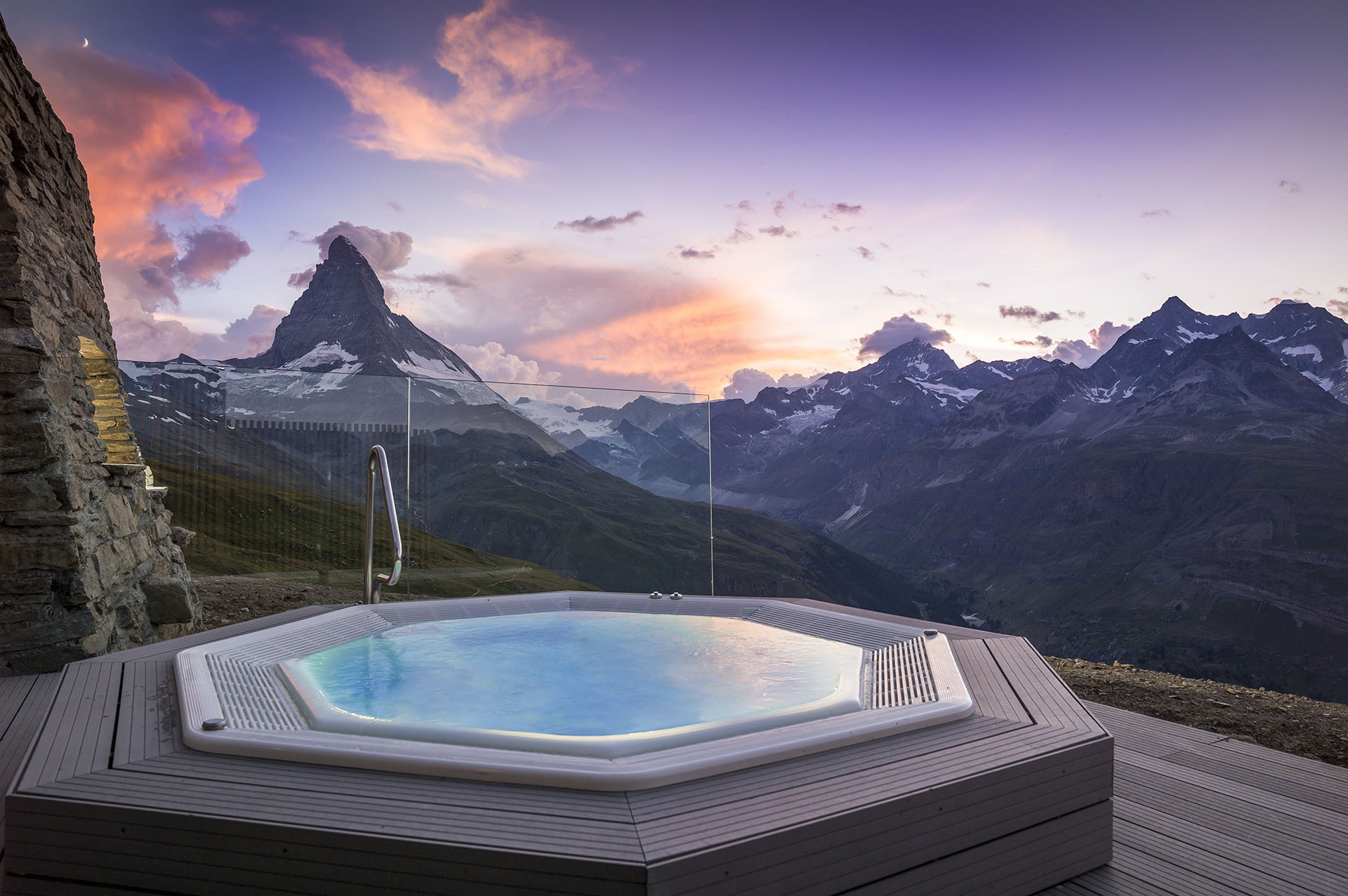 Hotel Restaurant Riffelhaus - The Matterhorn - Outdoor Jacuzzi