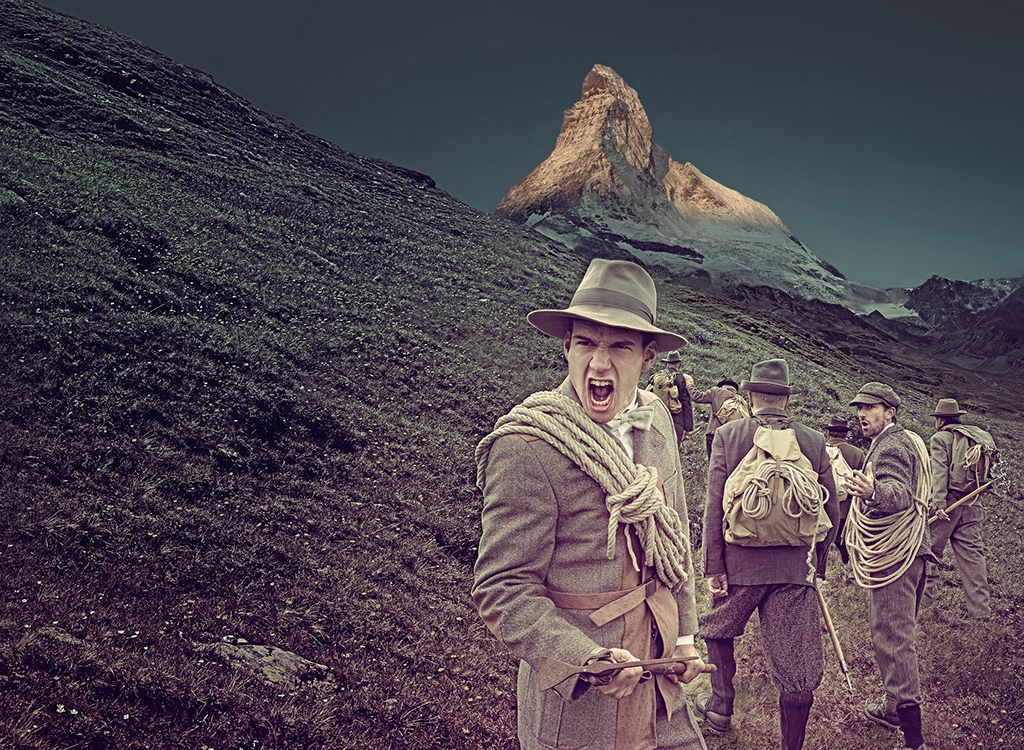 Mountain Guides - Riffelhaus Hotel - The Matterhorn