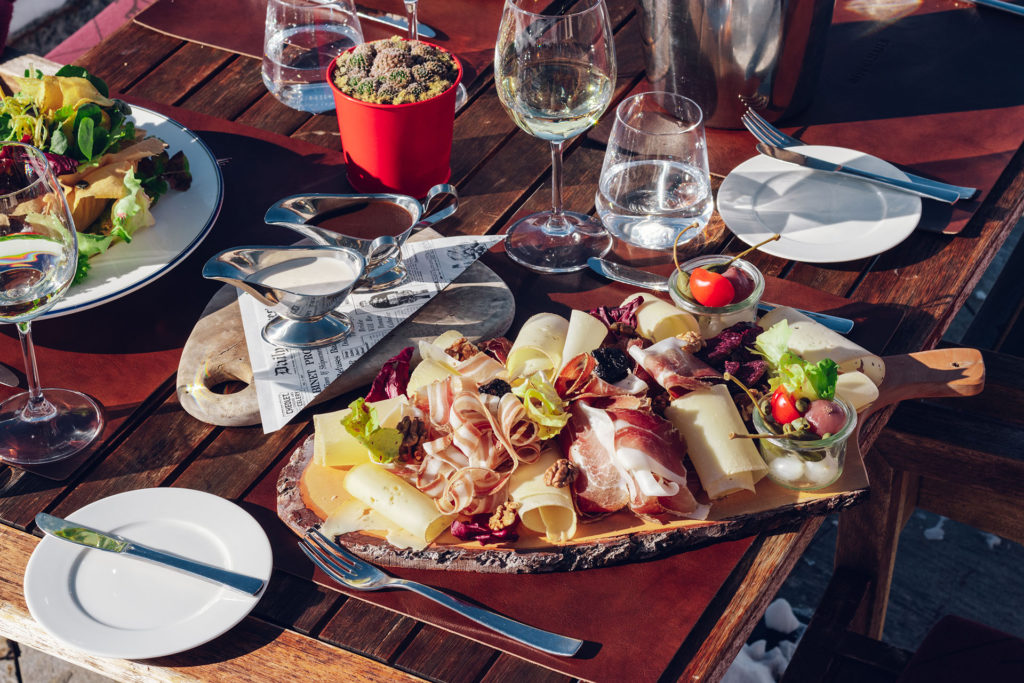 Riffelhaus Restaurant - The Matterhorn - Valais Platter